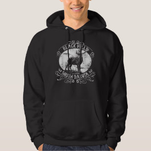 Black Hills South Dakota Deer Hoodie