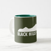 Black Hills Tweekleurige Koffiemok (Voorkant links)