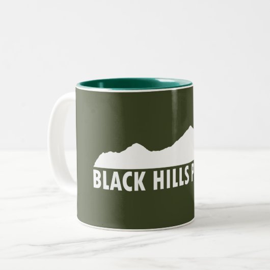 Black Hills Tweekleurige Koffiemok (Voorkant links)