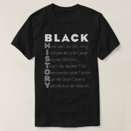 Black History Acronym T-Shirt
