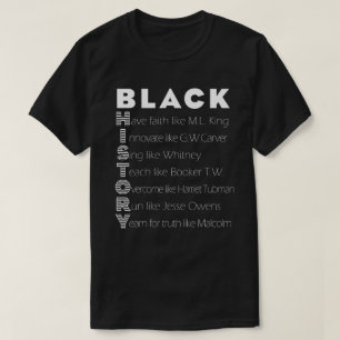 Black History Acronym T-Shirt