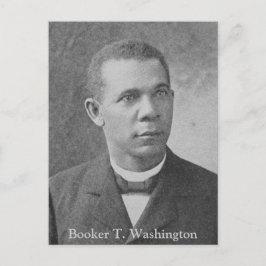 Black History Afbeelding van Booker T. Washington Briefkaart