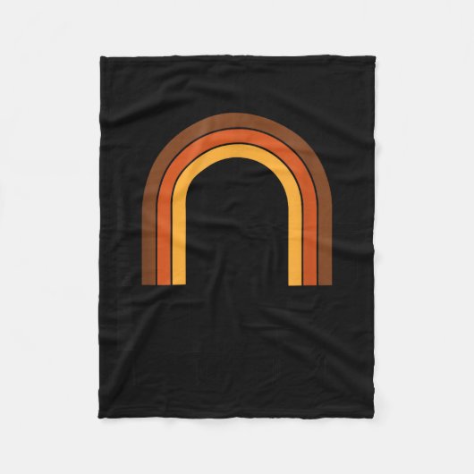 Black History Africa Pride Melanated History  Fleece Deken (Voorkant)