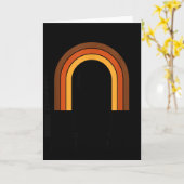 Black History Africa Pride Melanated History  Kaart (Gele Bloem)