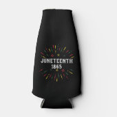 Black History African American Juneteenth 1865 Flesjeskoeler (Voorkant)