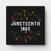 Black History African American Juneteenth 1865 Fotoplaat (Voorkant)