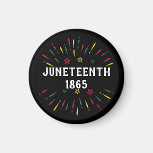 Black History African American Juneteenth 1865 Magneet