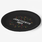 Black History African American Juneteenth 1865 Papieren Bordje (Gekanteld)