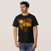 Black History Black King T-shirt (Voorkant volledig)