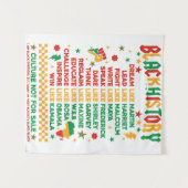 Black History - Doe het zoals Wandkleed (Voorkant (horizontaal))