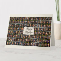 Black History Heroes Happy Holidays Kaarten: Licht