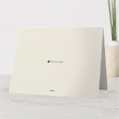 Black History Heroes Kerstkaarten: Licht Kaart (Achterkant)