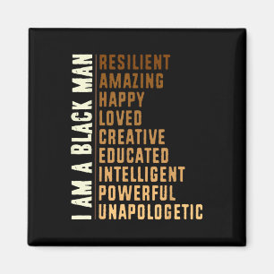 Black History Honing Past Inspirating Future Manne Magneet