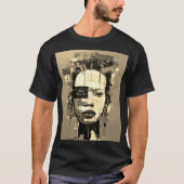 Black History Honor - Erfgoed en identiteitsontwer T-shirt (Voorkant)