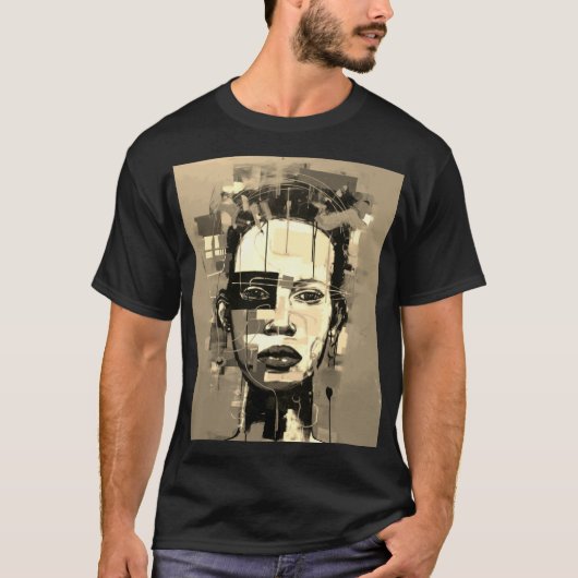 Black History Honor - Erfgoed en identiteitsontwer T-shirt (Voorkant)
