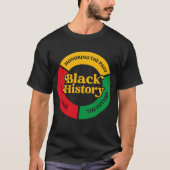 Black History Honoring Inspiring Future T-shirt (Voorkant)