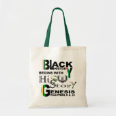 Black History I Budget Tas I GrnStrap (Voorkant)