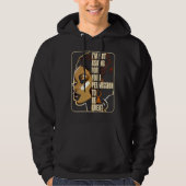 Black History I'm Not Asking For Your Permission T Hoodie (Voorkant)