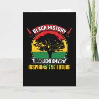 Black History Inspiring The Future Kaart