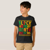 Black History Is American History African Men Wome T-shirt (Voorkant volledig)
