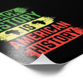 Black History Is American History Foto Afdruk (Hoek)