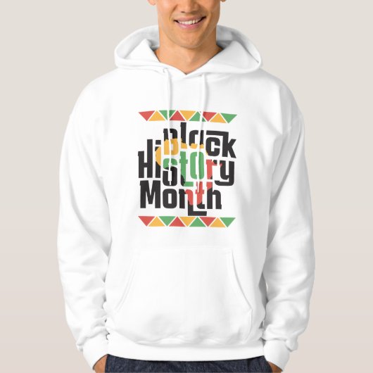 Black History Is American History Hoodie (Voorkant)