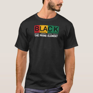 Black History Is American History Patriotic Africa T-shirt