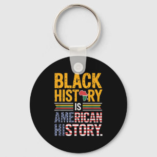 Black History is de Amerikaanse geschiedenis van d Sleutelhanger