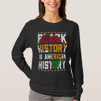 Black History is World History USA African T-shirt