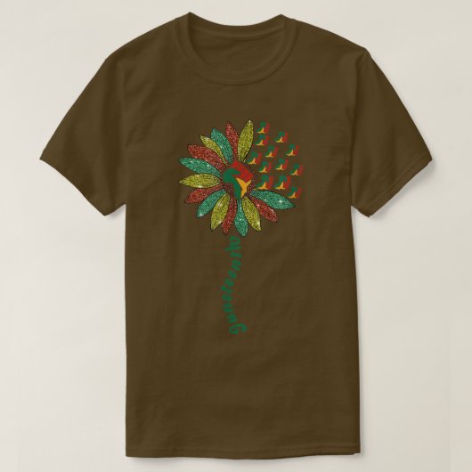 Black History Juneteenth Celebration 1865 Juneteen T-shirt (Design voorkant)