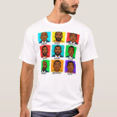Black History Lessons Inspirational Art T-shirt (Voorkant)