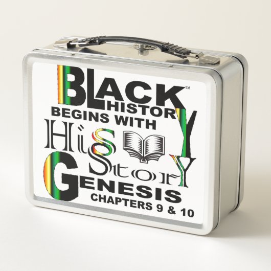 Black History Lunch Box (Achterkant)