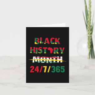 Black History Maand 247365 Afro-Amerikaanse geschi Kaart