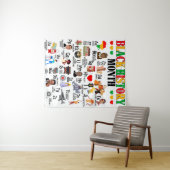 Black History Maand A tot en met Z Wandkleed (In Situ (horizontaal))