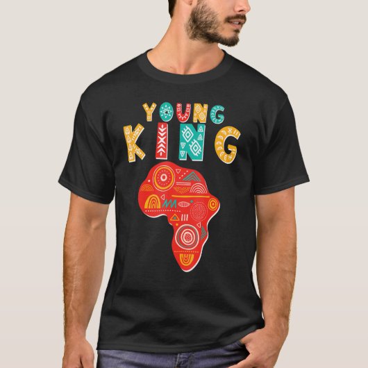 Black History Maand African American Africa Young T-shirt (Voorkant)