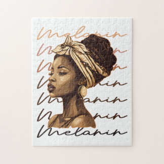 Black History Maand African American Black Melanin Legpuzzel