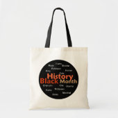BLACK HISTORY MAAND Bag Tote Bag (Voorkant)
