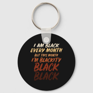 Black History Maand Empowerment Black Pride Mannen Sleutelhanger