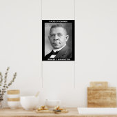 Black History Maand Heroes - Booker T. Washington Poster (Keuken)