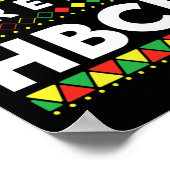 Black History Maand Ik ga voor elke HBCU 2 Poster (Hoek)