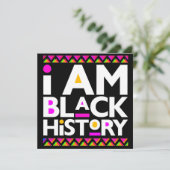 Black History Maand Melanin Heroes Dream Like Mart (Staand voorkant)