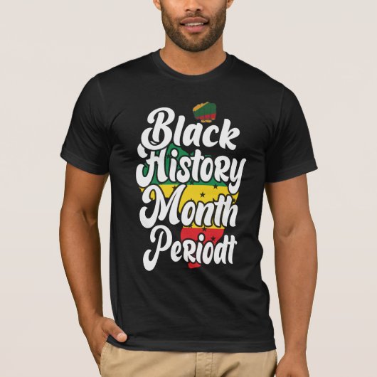 Black History Maand Melanin Heroes Dream Like Mart T-shirt (Voorkant)