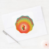 Black History Maand vibes, Afrikaans erfgoed Vierkante Sticker (Envelop)