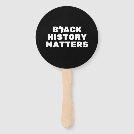 Black History Matters Handwaaier (Achterkant)