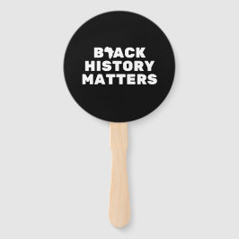 Black History Matters Handwaaier