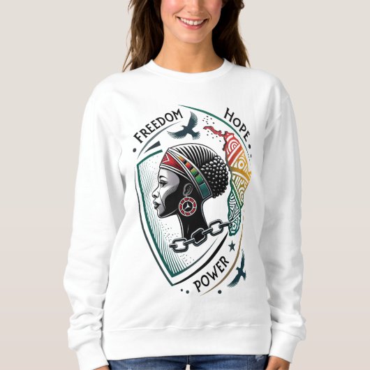 Black History Matters Hoodie – Black History Month Trui (Voorkant)