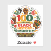 Black History Matters Sticker (Vel)