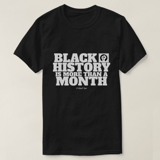 Black History (Meer) - Een MisterP-Shirt T-shirt (Design voorkant)