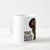 Black History Month – 100 Jaar Viering Koffiemok (Voorkant links)