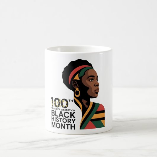 Black History Month – 100 Years of Celebration  Koffiemok (Center)